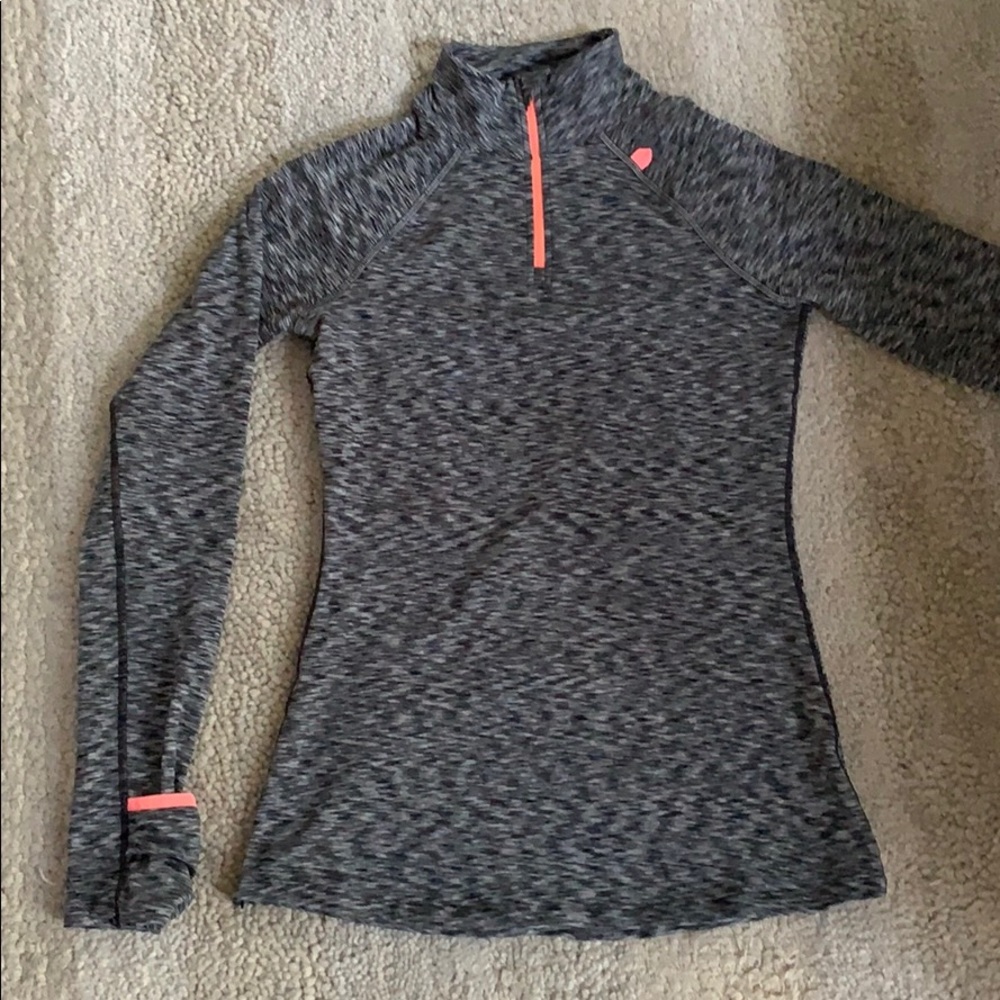 Athletic wear-  quarter zip top